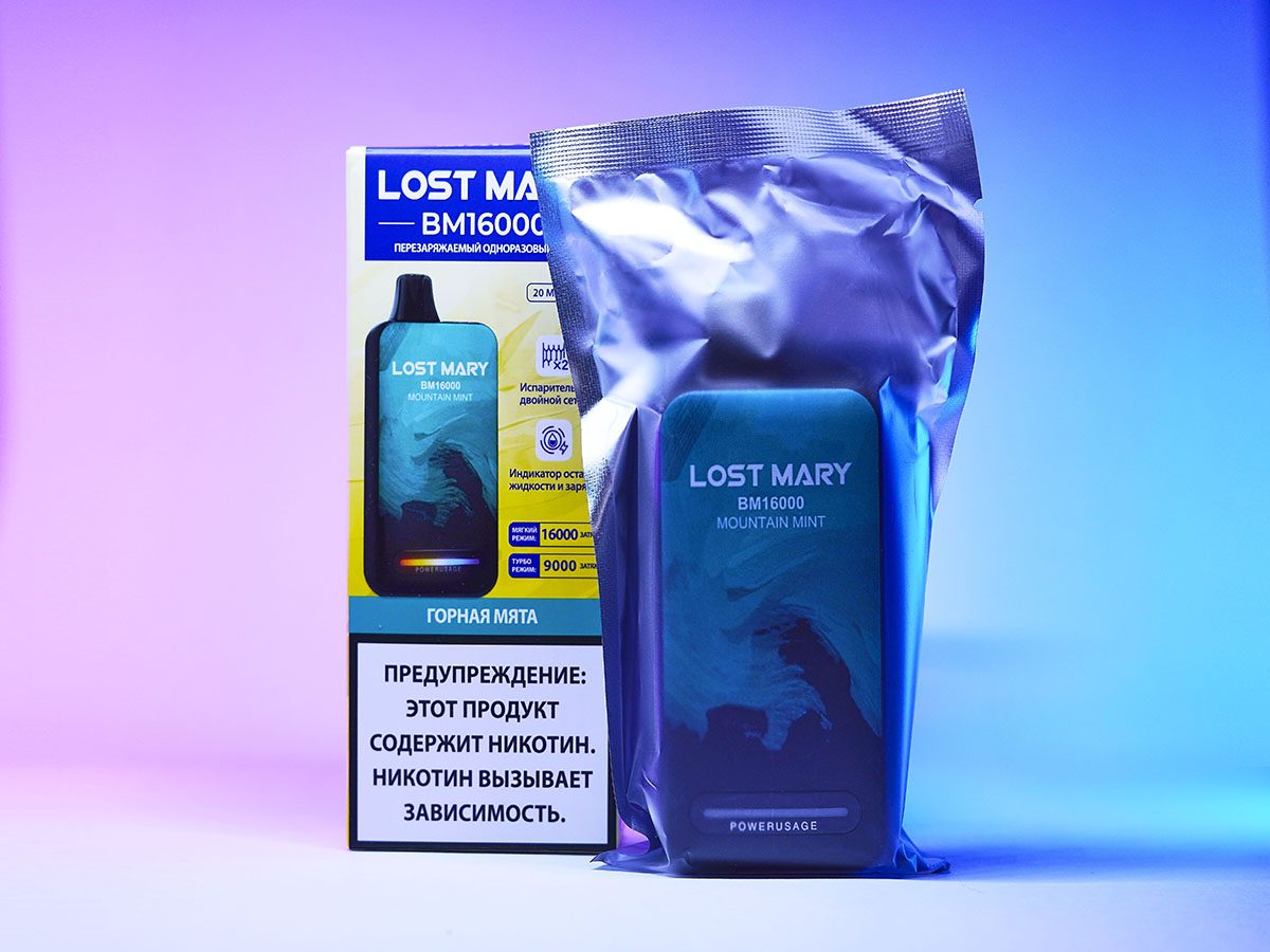 LOST MARY BM 16000 Mountain Mint (Горная мята)