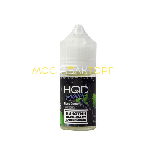 Жидкость для электронных сигарет HQD Original Blackcurrant / HQD Чёрная Смородина