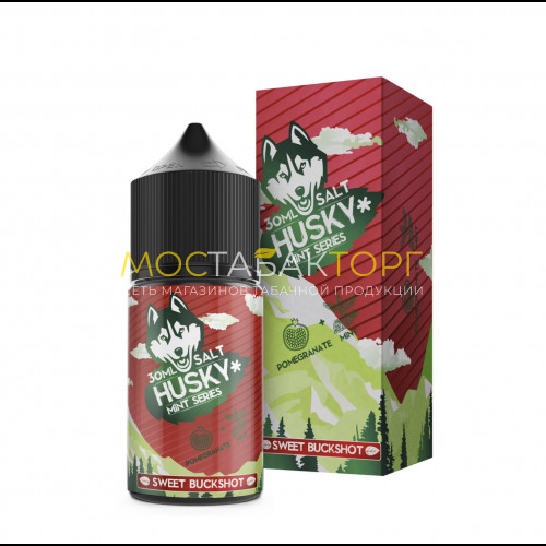 Жидкость для электронных сигарет Husky Mint Series Sweet Buckshot (Гранат с мятой) 30 мл 20мг