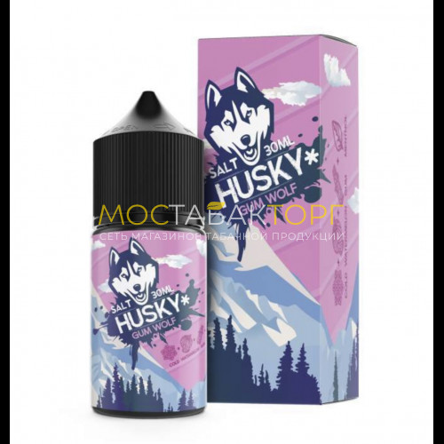 Жидкость для электронных сигарет Husky Malaysian Gum Wolf (Ледяная арбузная жвачка) 30 мл 20мг