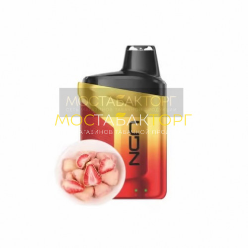 Электронные сигареты UDN HERO Strawberry Fudge 6000 затяжек (УДН ХЕРО Клубничный Щербет)