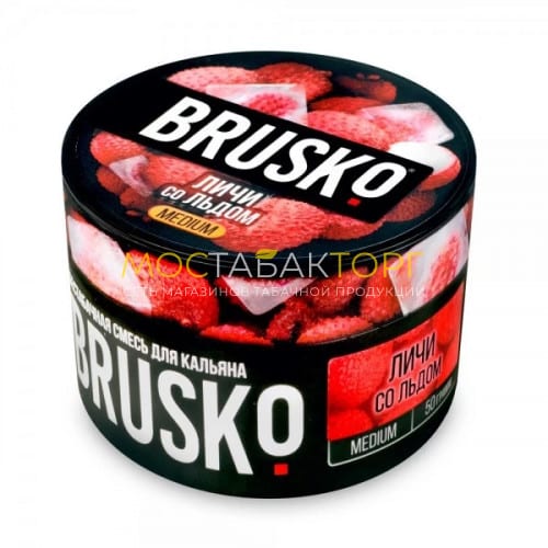 Табак для кальяна Brusko Medium 50 гр (Личи со льдом)