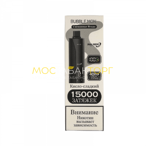 Электронные сигареты BUBBLE Mon Booster P-15000 Смешанные ягоды