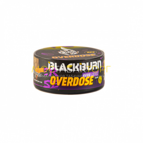 Табак для кальяна Black Burn Overdose (Лимон и лайм) 25 гр