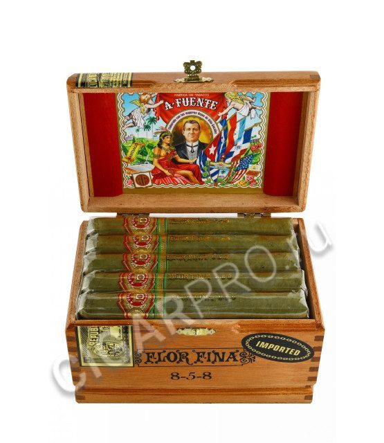 Сигары Arturo Fuente Flor Fina 8-5-8 Claro