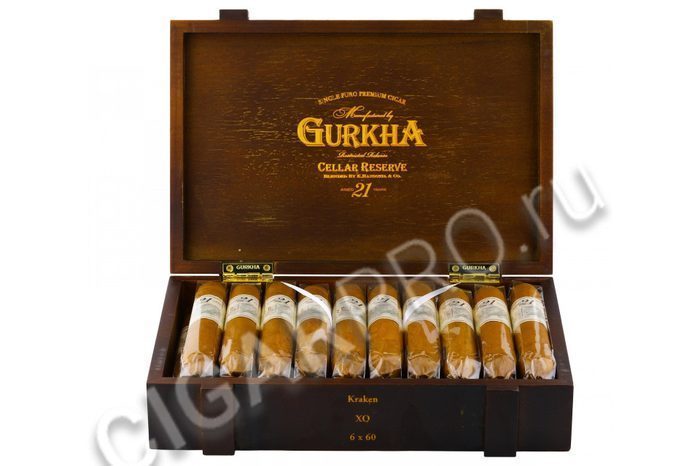 Сигары Gurkha Cellar Reserve Aged 21 Kraken XO