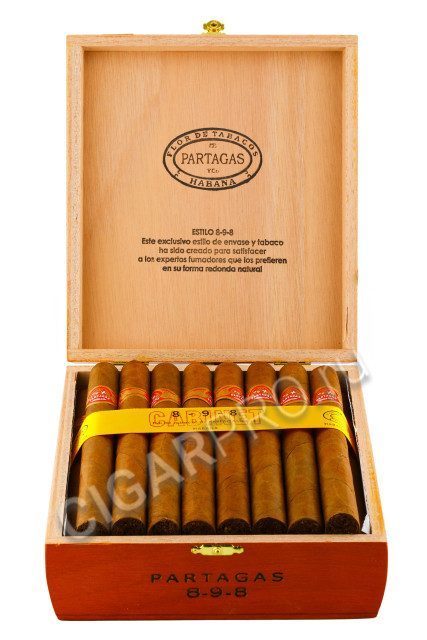 Partagas 8-9-8 25 штук