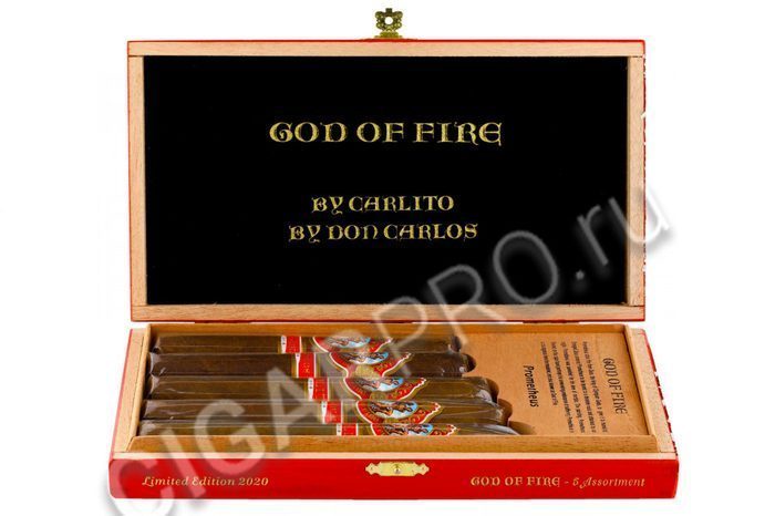 Сигары God of Fire By Don Carlos And Carlito Assortment