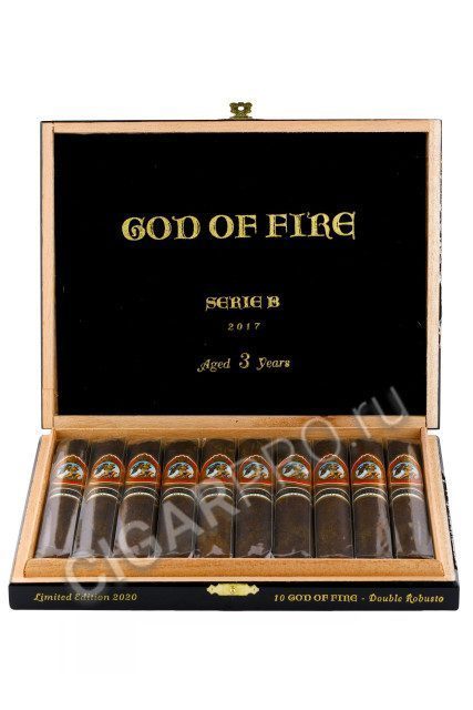 Cигары God Of Fire by Carlito Double Robusto