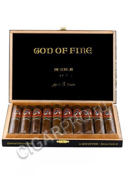 Cигары God Of Fire Serie B Robusto Gordo Limited Edition 2020