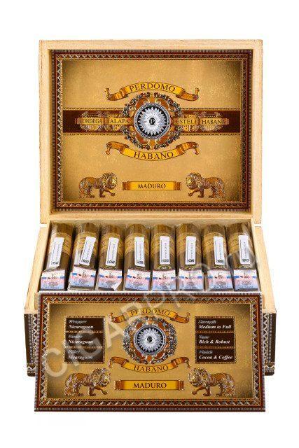Сигары Perdomo Habano Bourbon Barrel Aged Maduro Gordo
