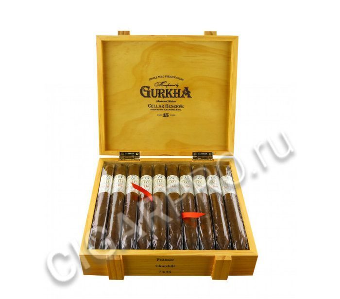 Gurkha Cellar Reserve Aged 15 years Prisoner Churchill