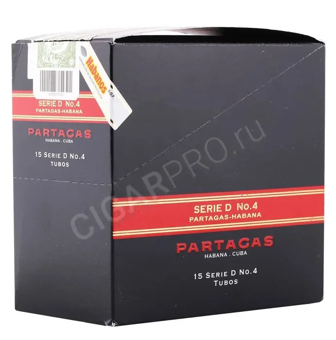 Сигары Partagas D №4 Tubos