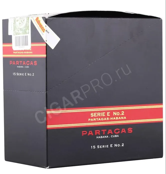 Сигары Partagas E№2 Tubos