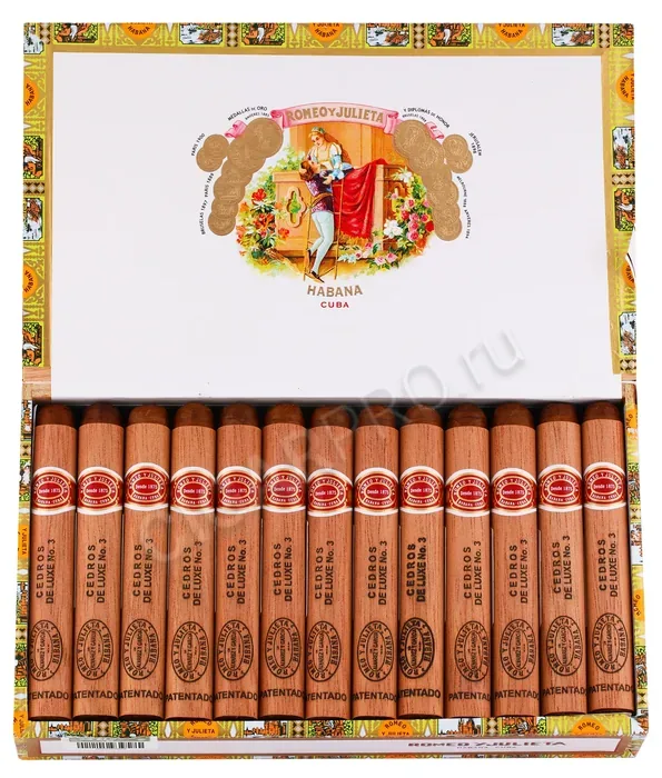 Сигары Romeo y Julieta Cedros de Luxe №3