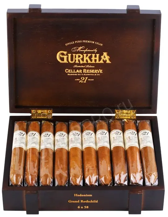 Сигары Gurkha Cellar Reserve Aged 21 Years Hedonism Grand Rothchild