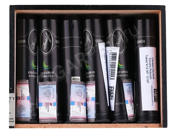 Сигары Davidoff Escurio Robusto Tubos