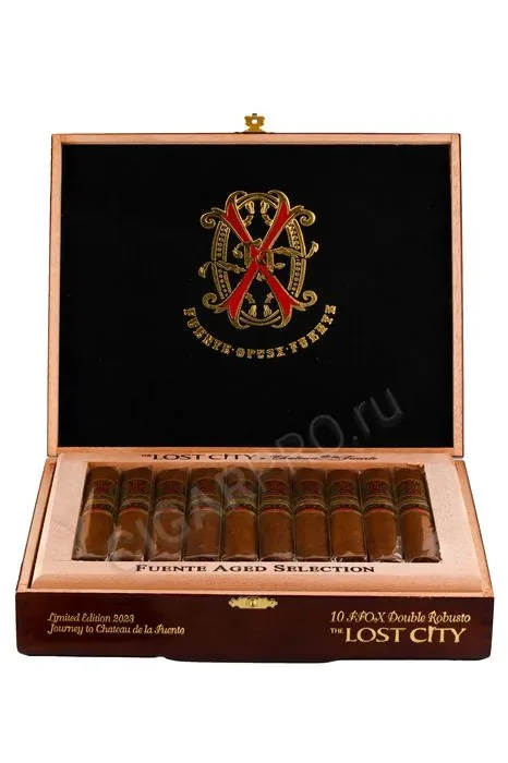 Сигары Arturo Fuente FFOX Fuente Fuente Opus Х Lost City Double Robusto