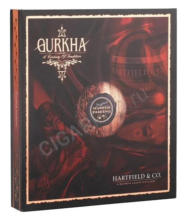 Сигары Gurkha Bourbon Collection Churchill Natural SET of 5 cigars