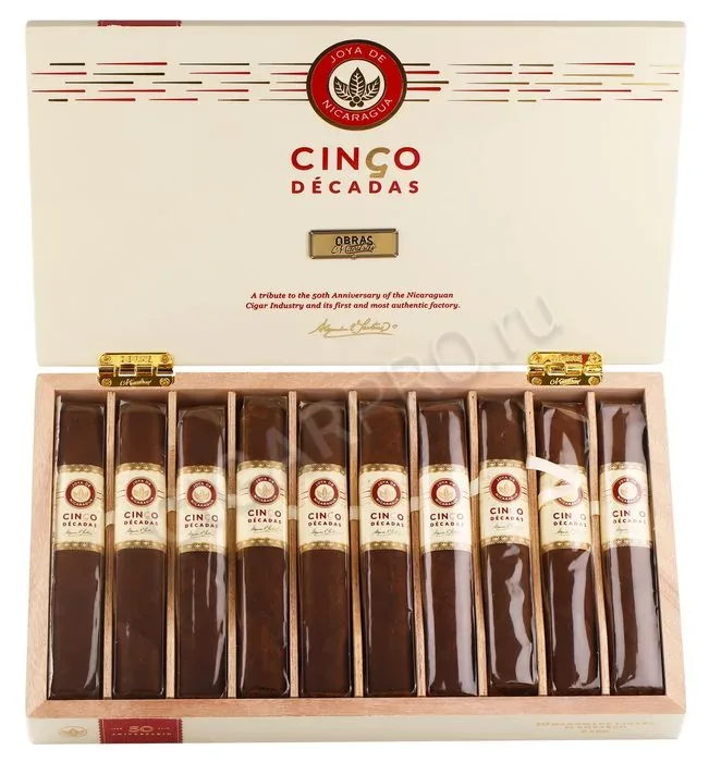Сигары Joya de Nicaragua Cinco Decadas El Embargo