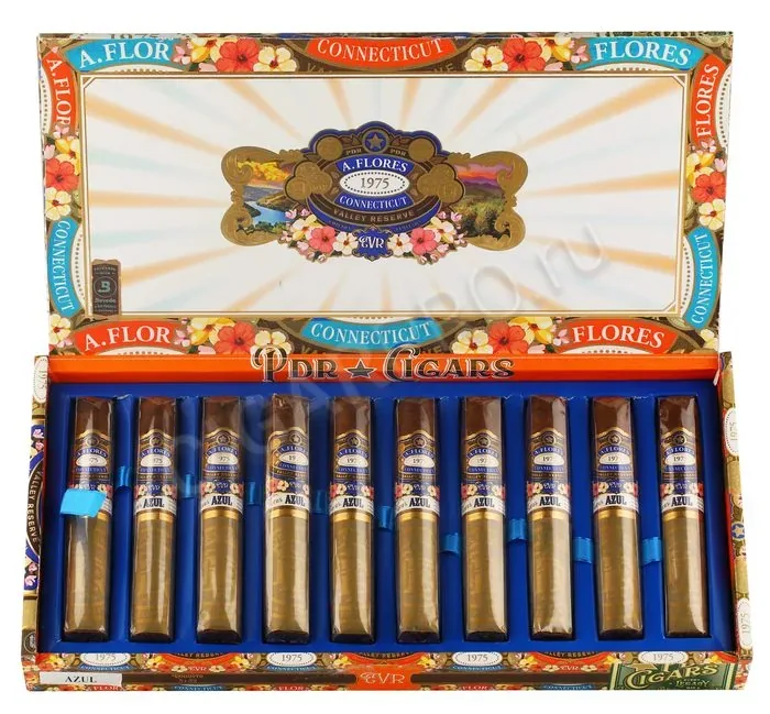 Сигары PDR A. Flores 1975 Connecticut Valley Reserve Azul Robusto