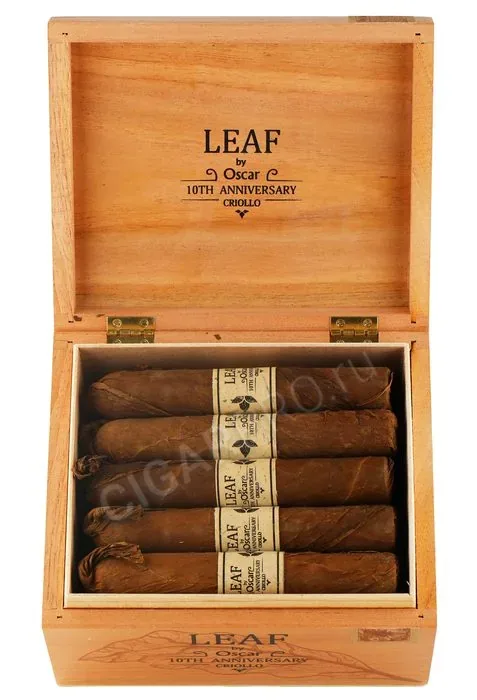 Сигары Leaf by Oscar Valladares 10th Anniversary Criollo Sixty