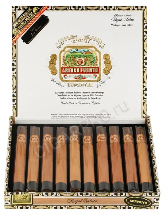 Сигары Arturo Fuente Chateau Fuente Royal Salute Sun Grown