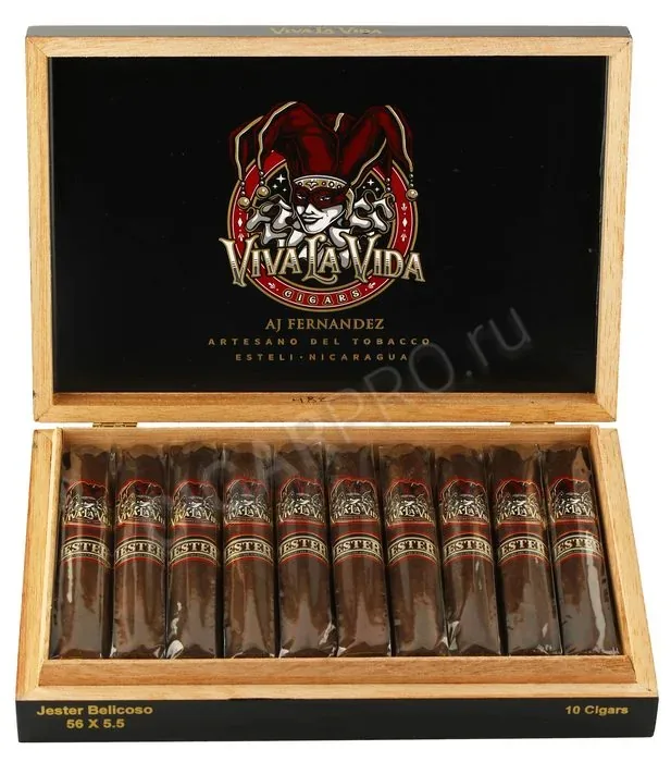 Сигары AJ Fernandez Viva La Vida 5 Year Anniversario Jester Belicoso