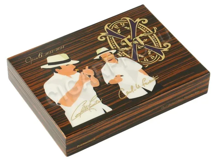 Подарочный набор сигар Arturo Fuente FFOX Fuente Fuente Opus X 6 Set Cigars Macassar Ebony