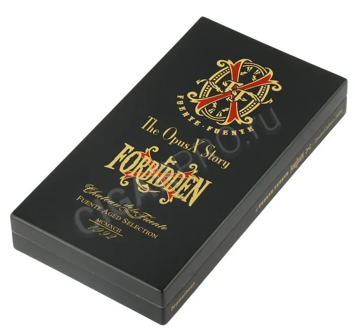 Подарочный набор сигар Arturo Fuente FFOX Fuente Fuente Opus X Story 4 Set Cigars Black