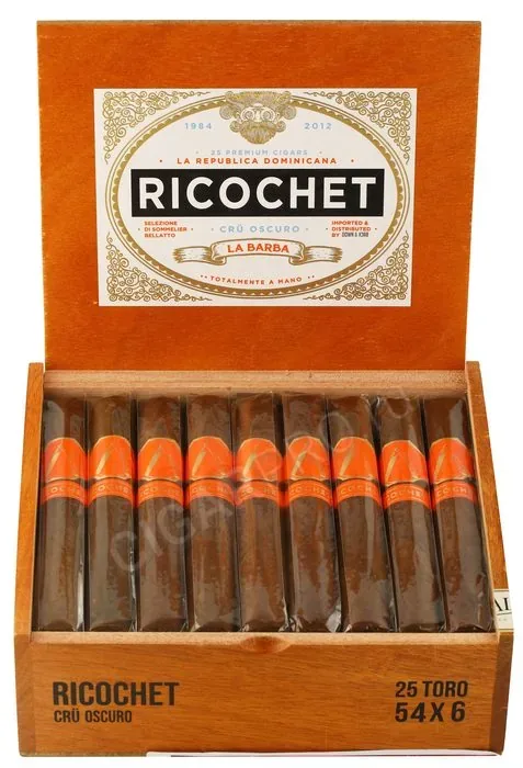 Сигары Caldwell La Barba Ricochet Cru Oscuro Toro