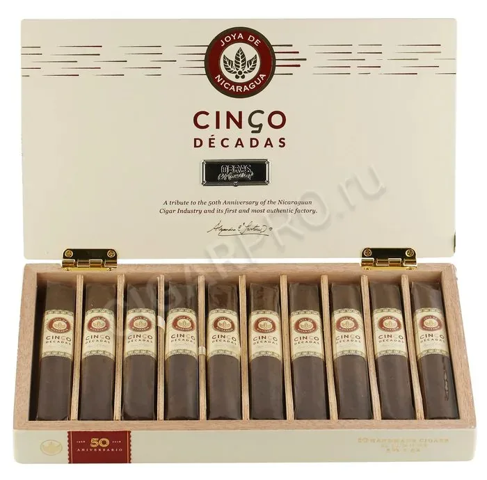 Сигары Joya de Nicaragua Obras Maestras Cinco Decadas El Cumiche