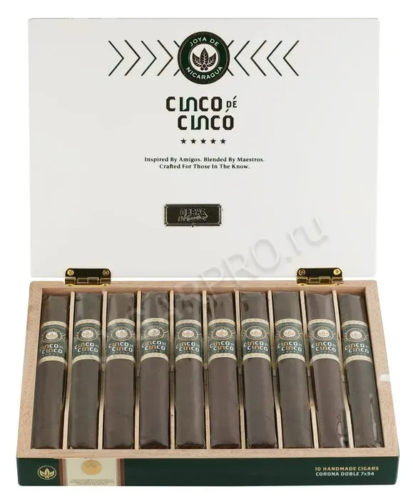 Сигары Joya de Nicaragua Obras Maestras Cinco de Cinco Doble Corona