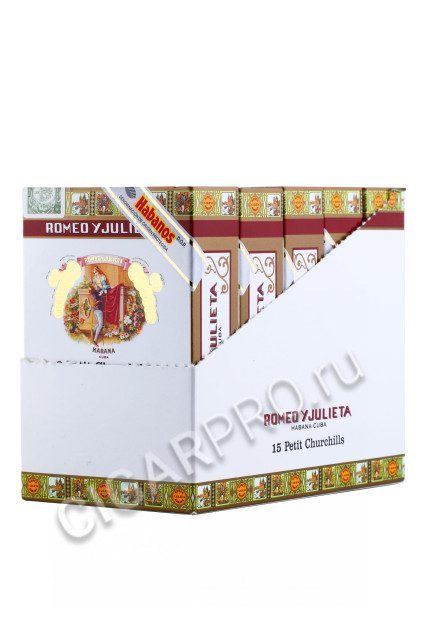 Сигары Romeo y Julieta Petit Churchills Tubos