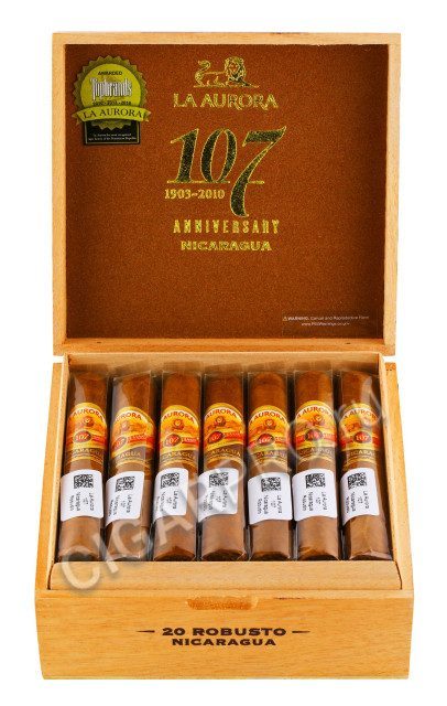 Сигары La Aurora 107 Nicaragua Robusto