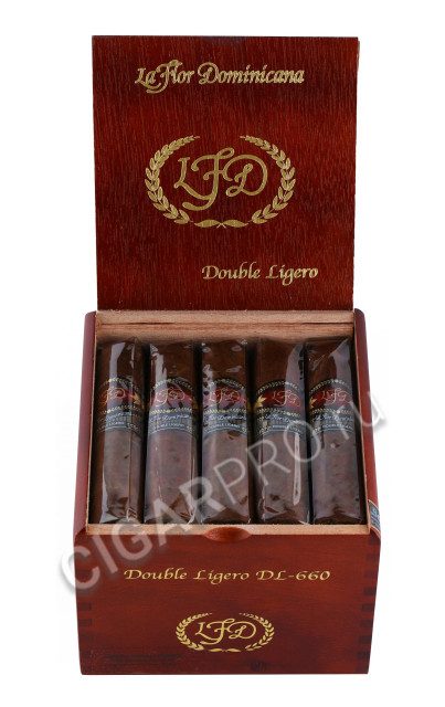 Сигары La Flor Dominicana Double Ligero DL- 660 Natural