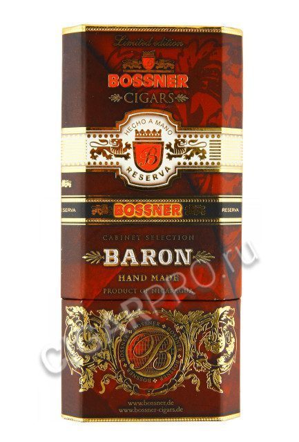 Подарочный набор сигар Bossner Baron Special