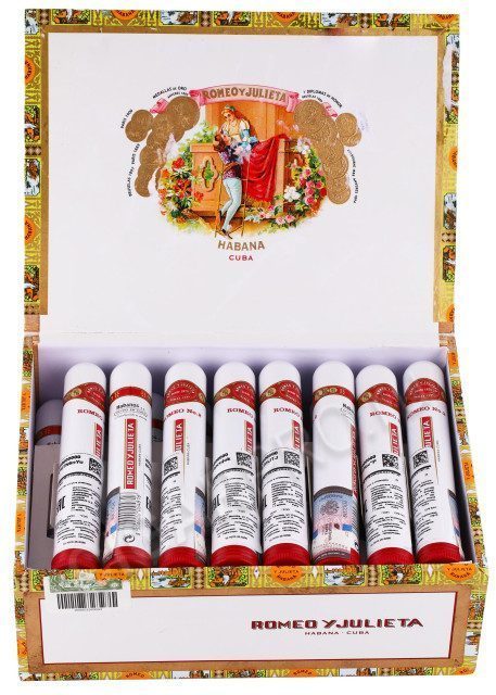 Сигары Romeo y Julieta №2 Tubos 25 шт