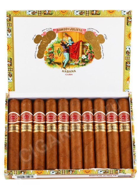 Сигары Romeo y Julieta Short Churchills 10 штук