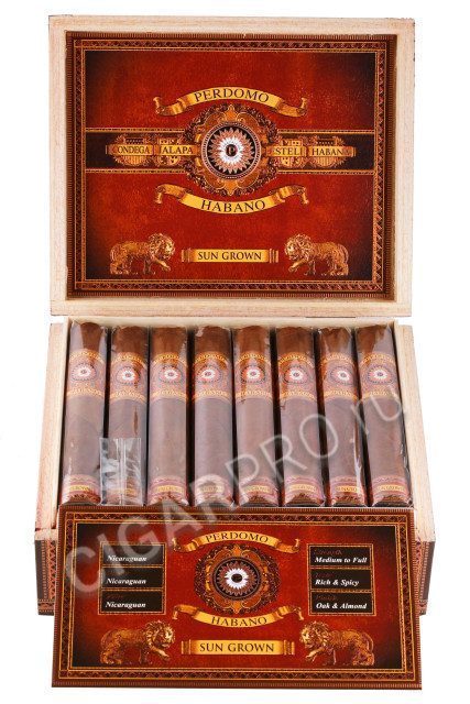 Сигары Perdomo Habano Bourbon Barrel Aged Sun Grown Gordo