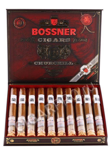 Сигара Bossner Churchill Tube Edition Connecticut Private Label
