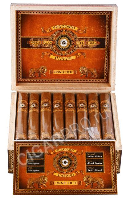 Сигары Perdomo Habano Bourbon Barrel Aged Connecticut Gordo