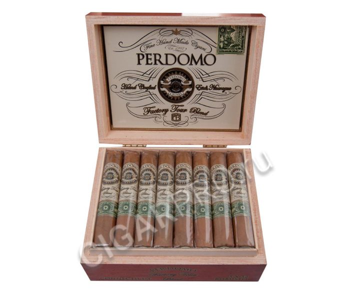 Сигары Perdomo Factory Tour Blend Connecticut Robusto