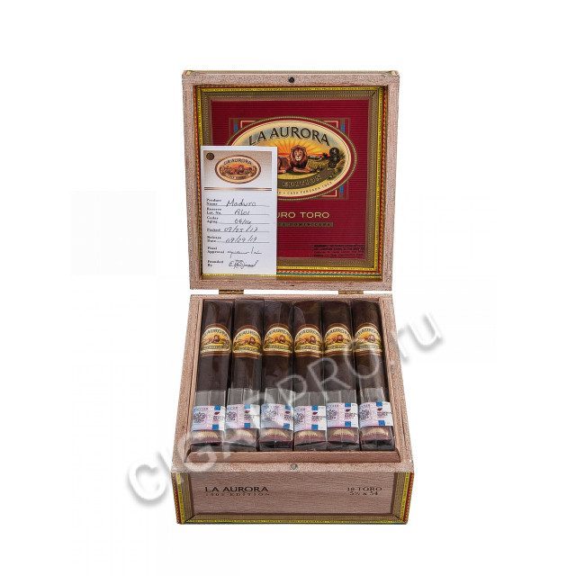 La Aurora 1903 Edition Maduro Toro
