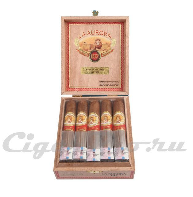 La Aurora 107 Cosecha 2006 Robusto