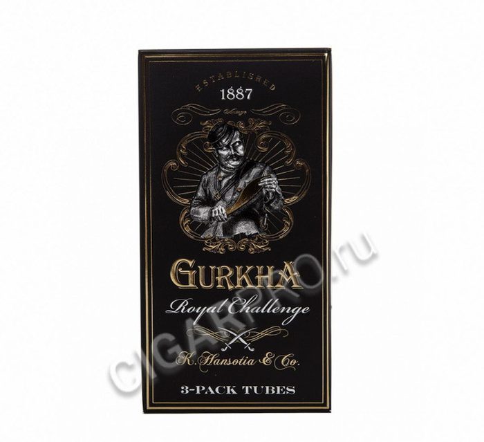 Gurkha Royal Challenge Toro Tubos в картонной пачке