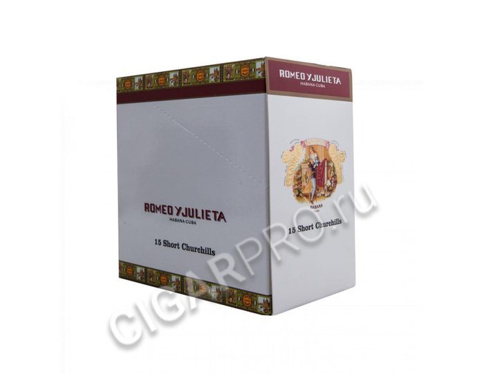 Сигары Romeo y Julieta Short Churchills Tubos