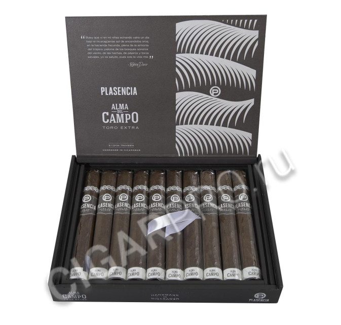 Сигары Plasenсia Alma del Campo Travesia Toro Extra
