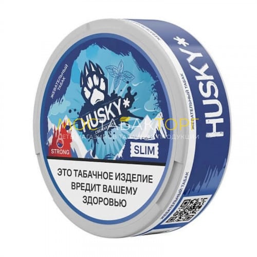 Жевательный табак Husky Strong Slim - Mint (Мята), 10г