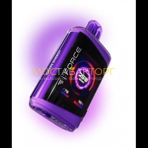 Электронные сигареты i:FORCE MS15000 затяжек - Энергетик с виноградом
